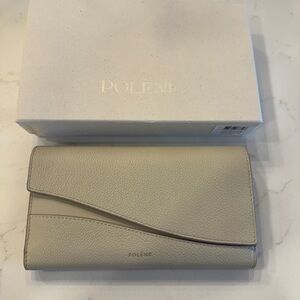 Polene Sierra Wallet - Duo Chalk color